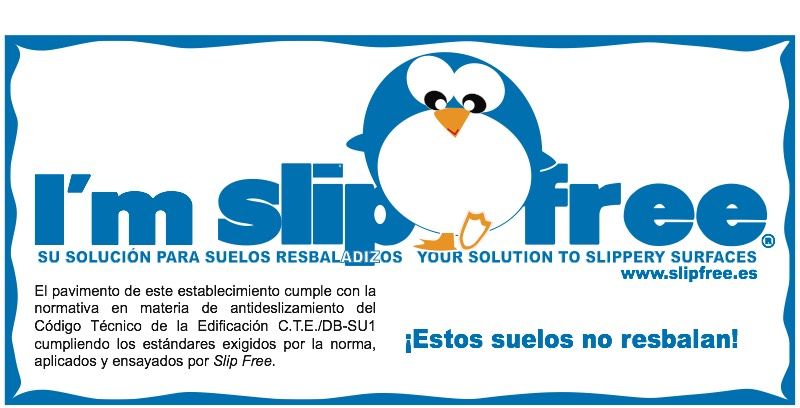 Slipfree es tu solucion antideslizante