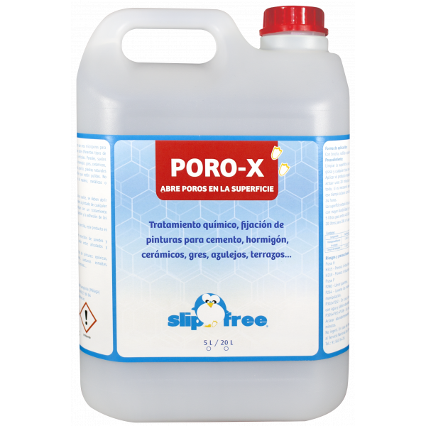Mejora la adherencia de la pintura con Poro-x en superficies cerámicas y azulejos.